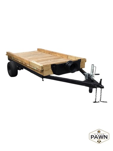 Utility trailer with - 8,